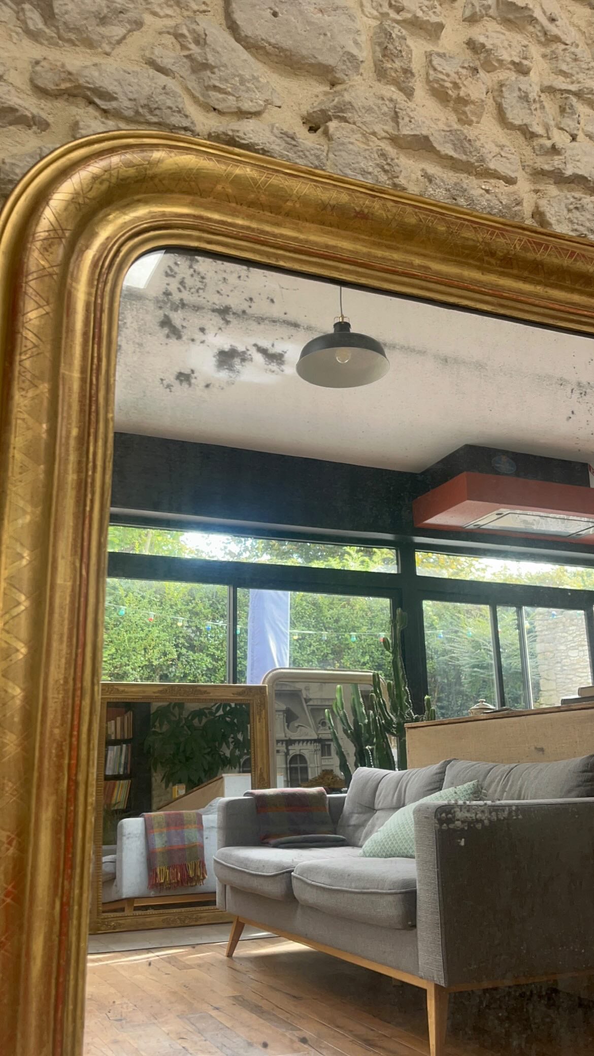 Miroir Louis-Philippe 133x91