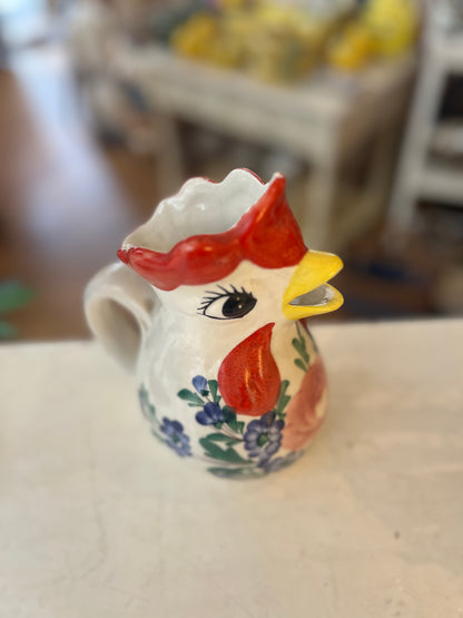 Cruche poule vintage