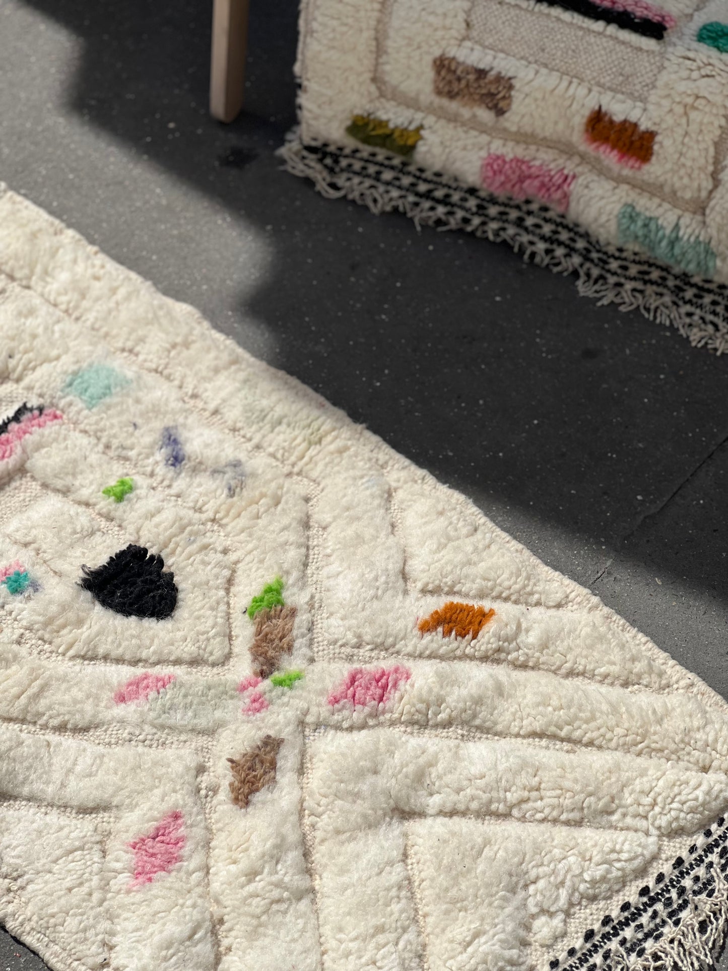 Tapis berbère 113x54cm - descente de lit