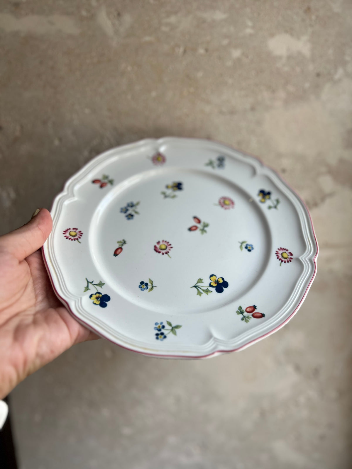 Assiettes vintage dessert - Villeroy & Boch