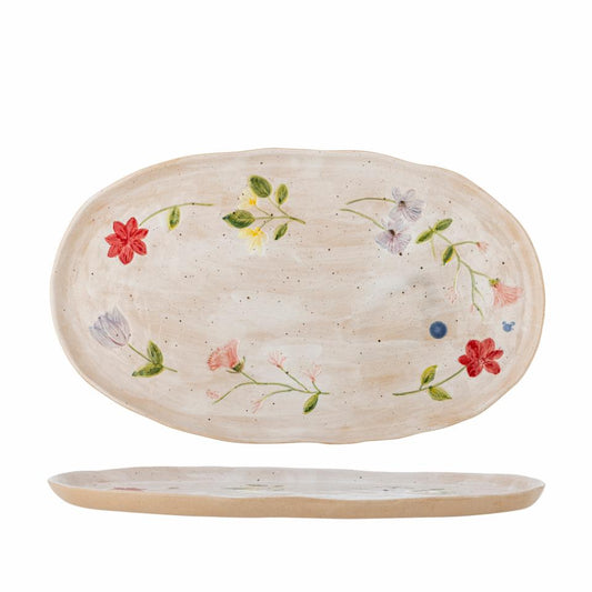 Camilla Assiette de service, Multicolore, Grès