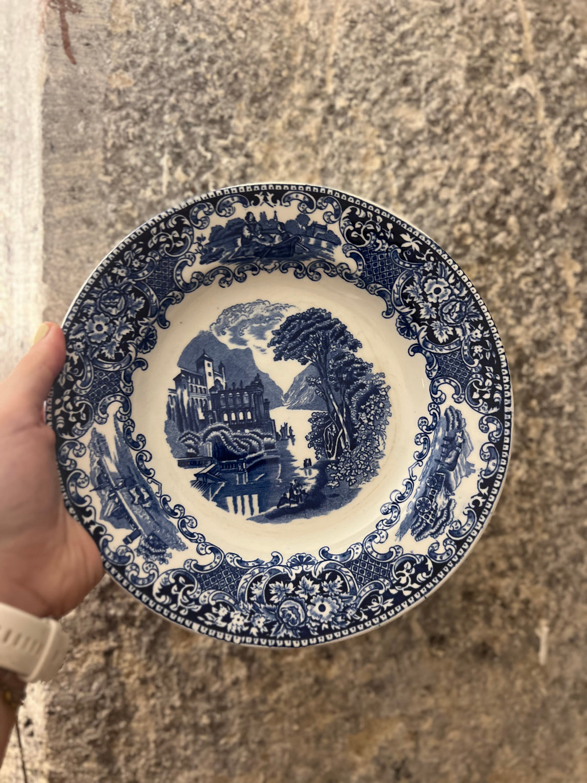 Assiettes vintage creuses - Hollande