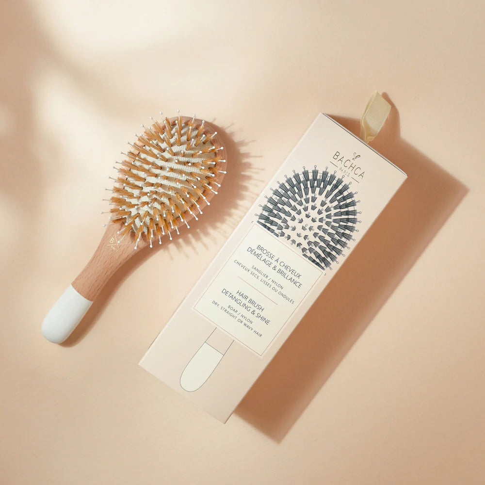 Brosse démêlage et brillance