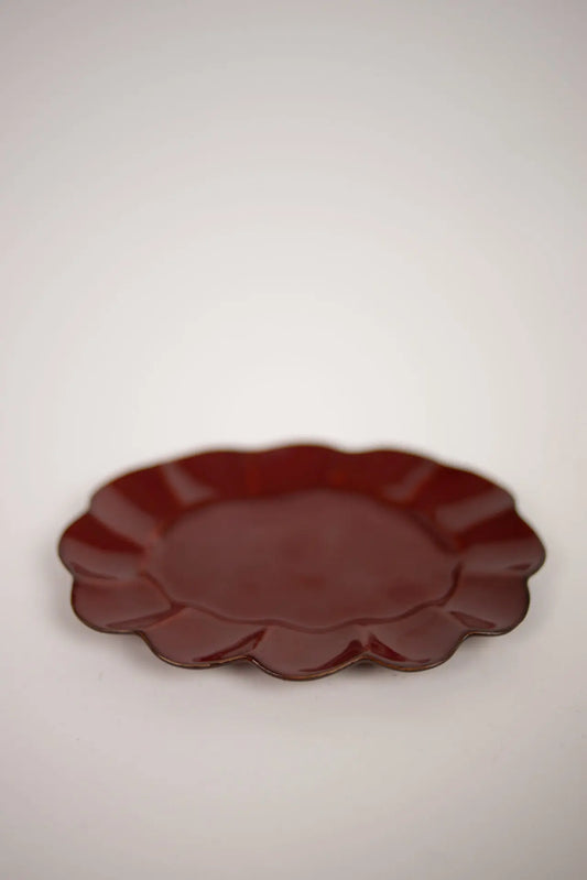 Plat/assiette Paul rouge