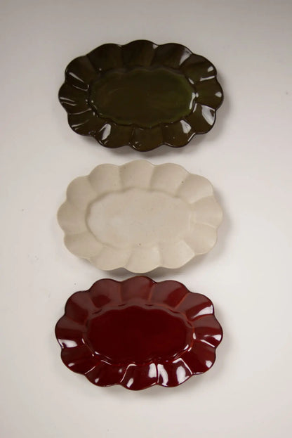 Plat/assiette Paul vert