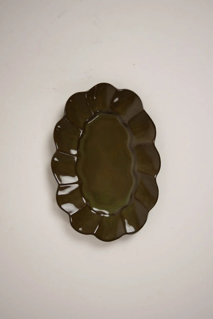 Plat/assiette Paul vert