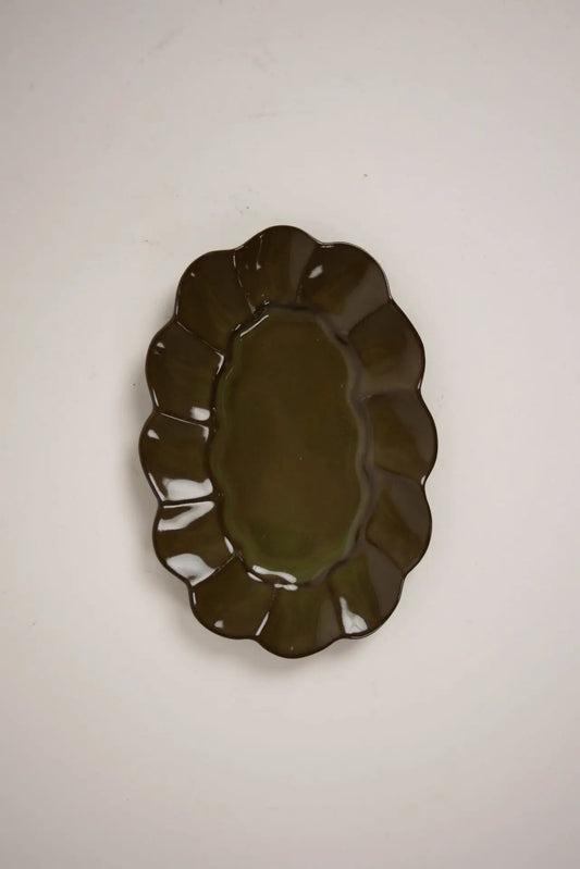 Plat/assiette Paul vert