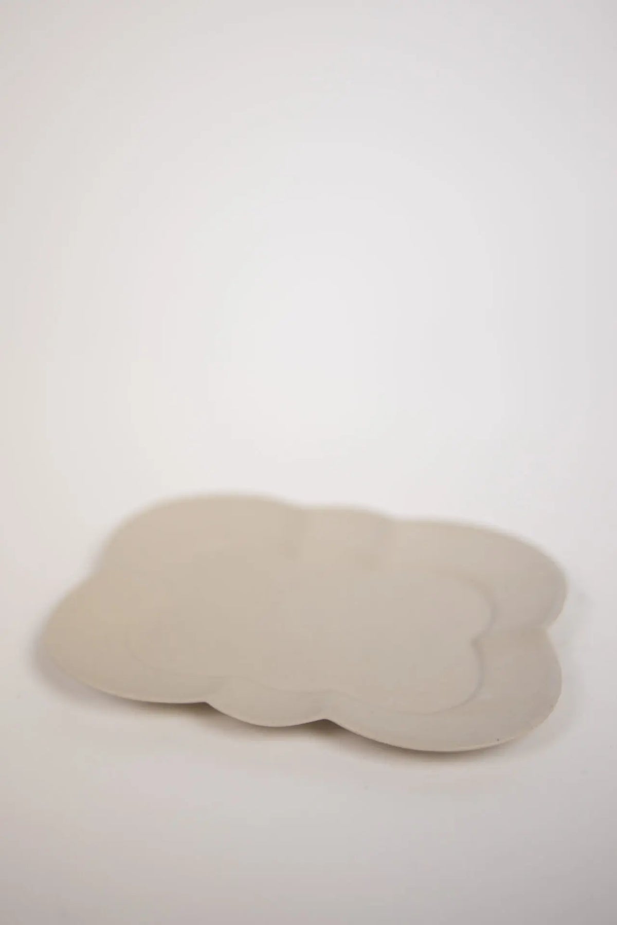 Plat/assiette Fabian blanc
