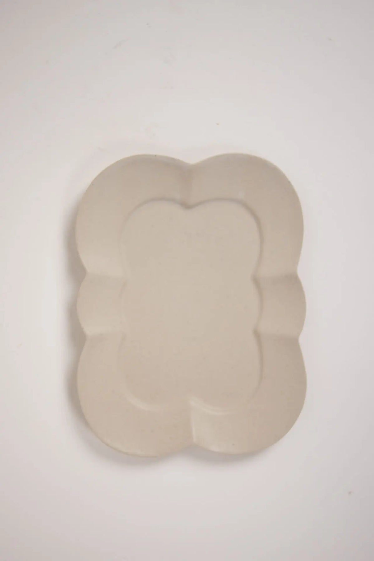 Plat/assiette Fabian blanc