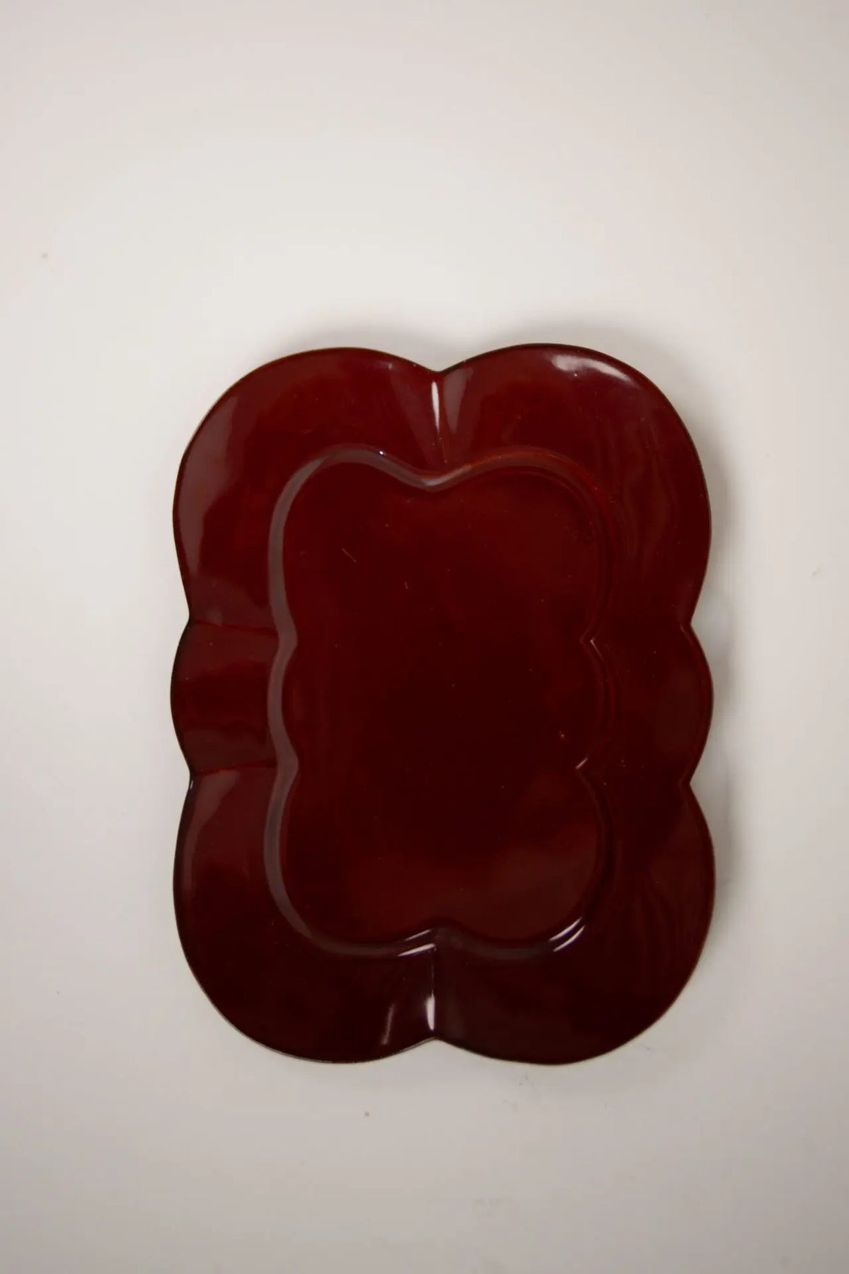 Plat/assiette Fabian rouge