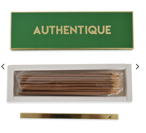Encens bâtonnets Authentique figue avec support