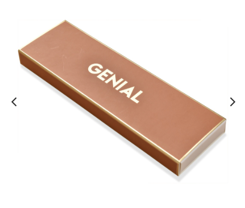 Encens bâtonnets Genial bois de santal cuir avec support