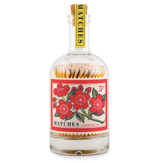 Bouteille avec allumettes Flowers Bottle