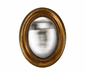 MIROIR CONVEXE OVALE PERLE D 24X19CM