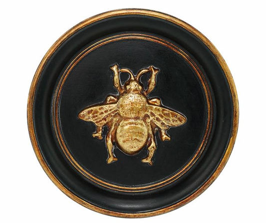 DECO MURALE RONDE ABEILLE N/D 20CM
