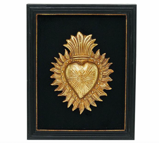 DECO MURALE EX VOTO DORE 14,8X18,8CM