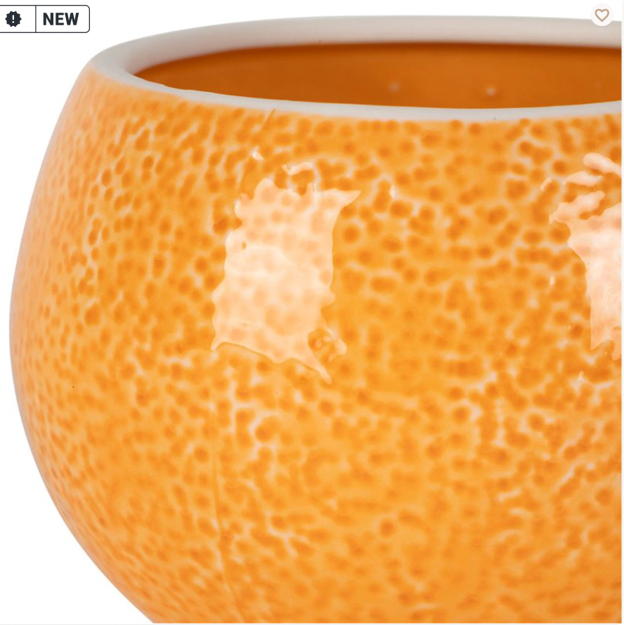 POT COUVERCLE AGRUMES ORANGE+VERT D11XH12CM