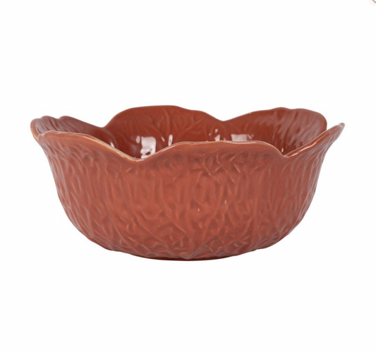 SALADIER CHOU RHUBARBE D15XH6.5CM GRES