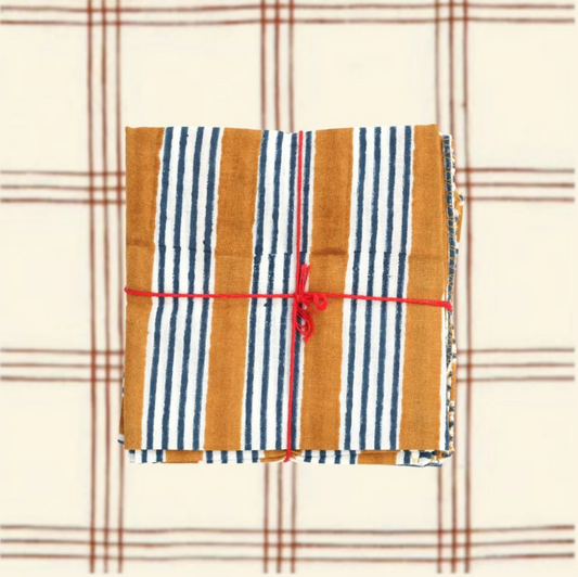 Serviettes de table x4 Alice Sunflower