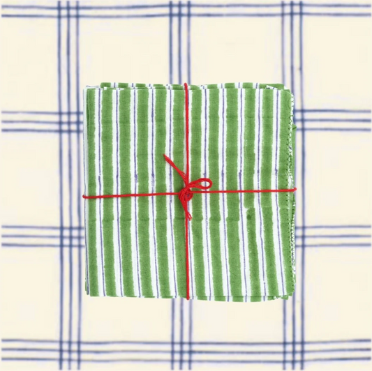 Serviettes de table x4 Lila Jade