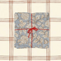 Serviette de table x4 Iris Artic