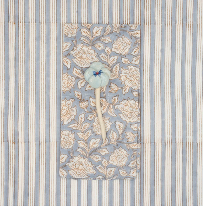 Serviette de table x4 Iris Artic