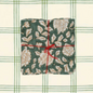 Serviette de table x4 Iris Mousse