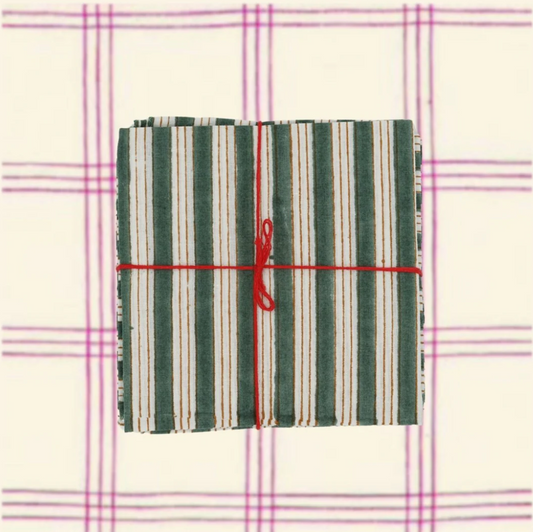 Serviette de table x4 Salem Mousse