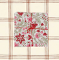 Serviette de table x4 Chrysantheme Brigitte