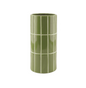 Vase carrelage Kaki D10,5 H23cm