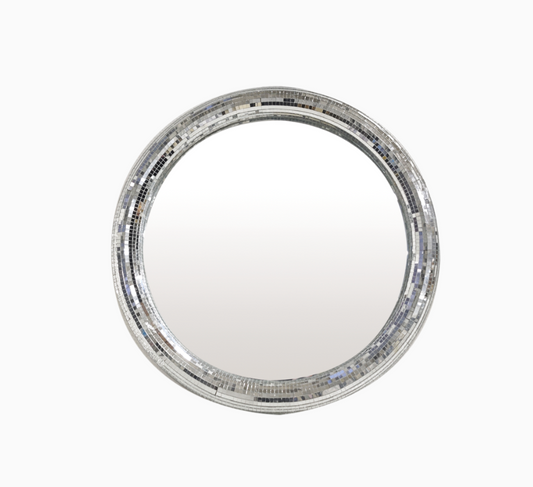 Miroir disco rond pm L30 P2,2 H30cm