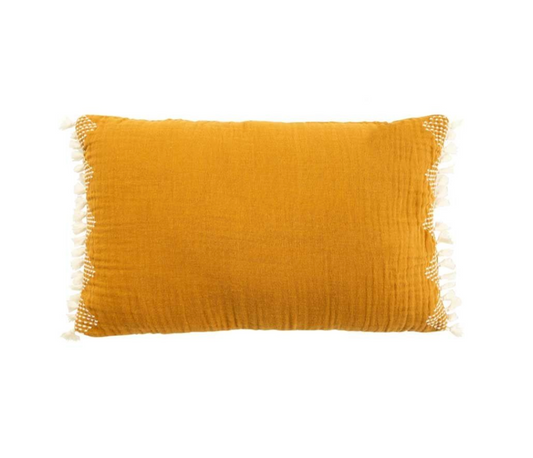 Coussin Salina Curry/Ecru 30x50cm