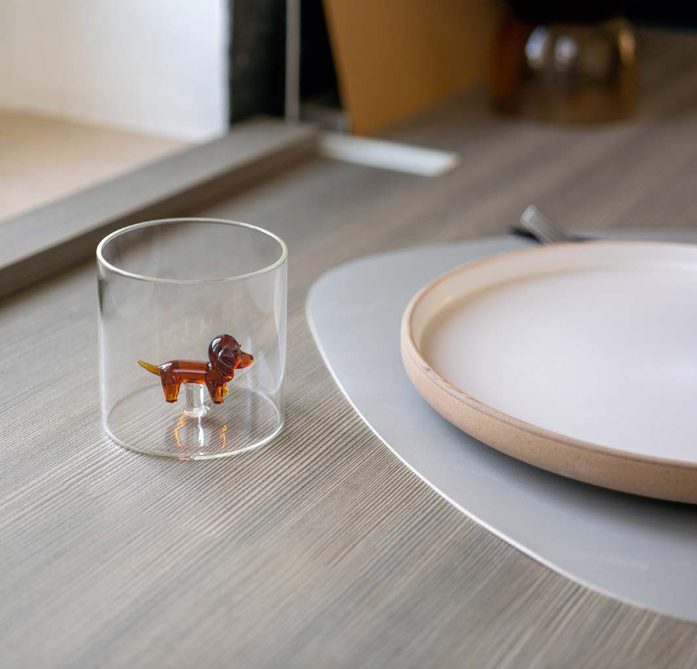 Gobelet en verre borosilicate,