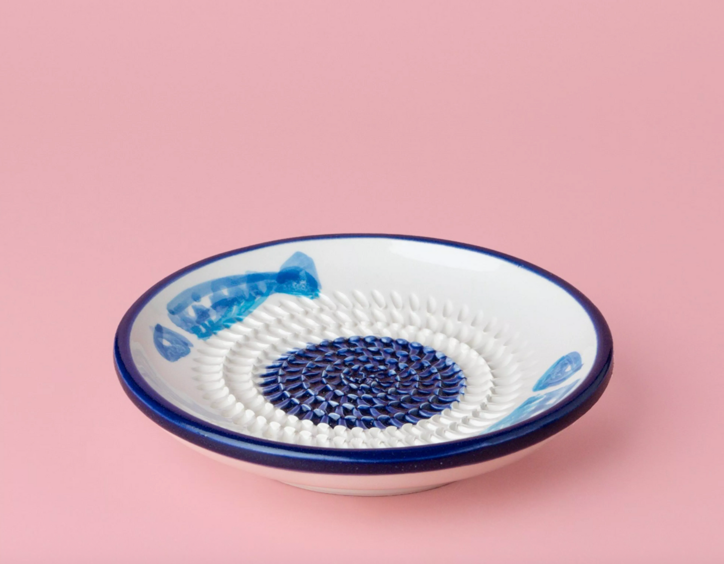 Assiette en céramique PETITE Râpe à Ail / Tuna