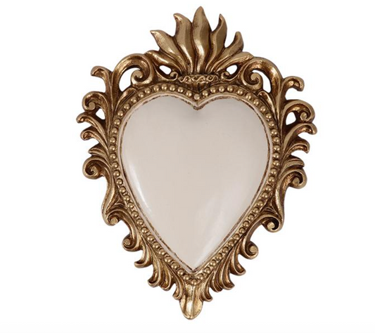 DECO MURALE EX-VOTO BLANC 10,5X8CM