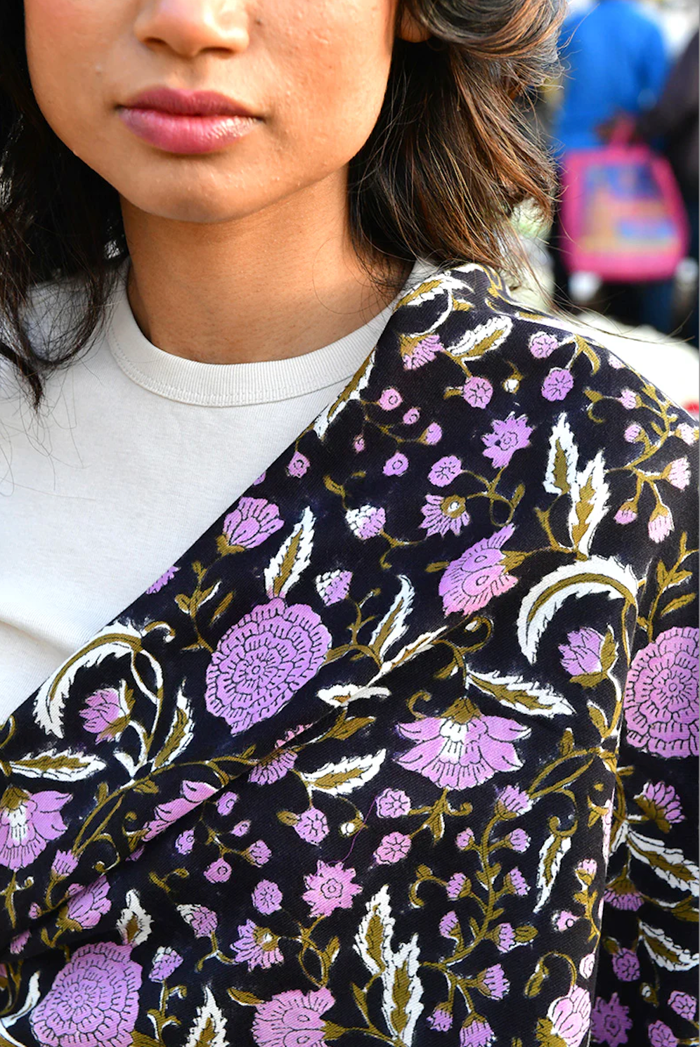 Grand foulard N° 112 Nuit - Byzantine