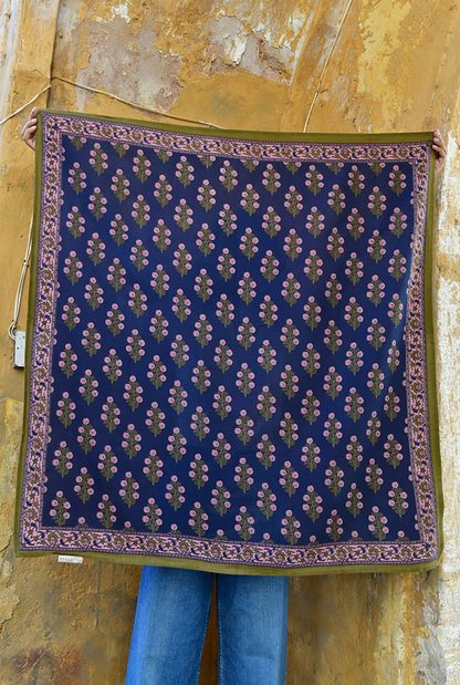 Grand foulard ANTIGONE Nuit - Byzantine