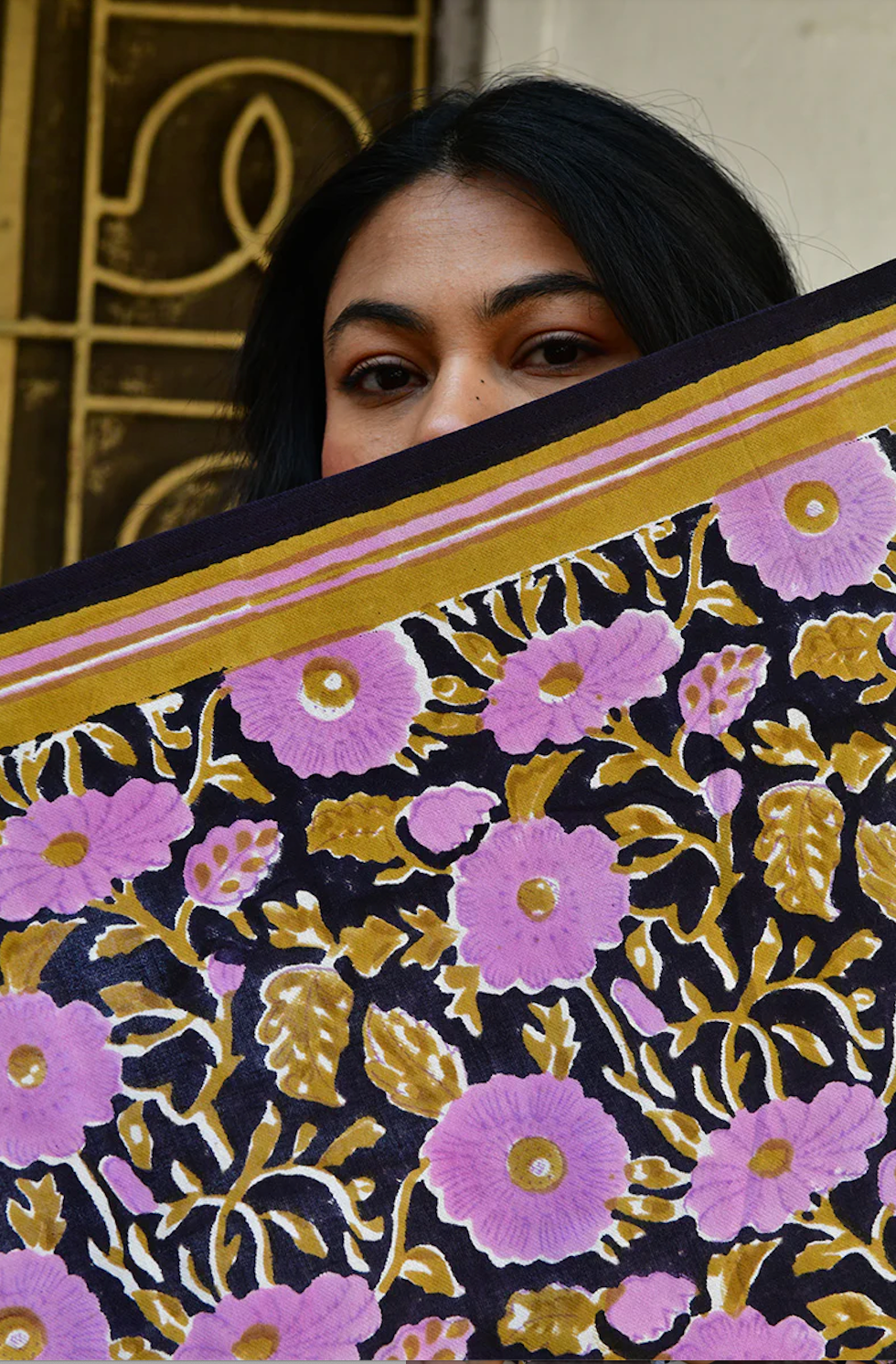 Grand foulard ANI Nuit - Byzantine