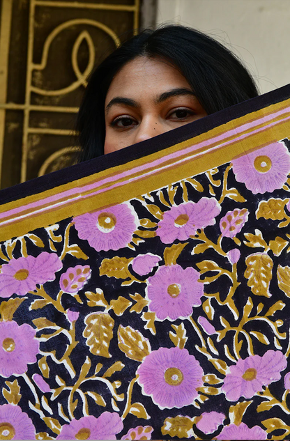 Grand foulard ANI Nuit - Byzantine