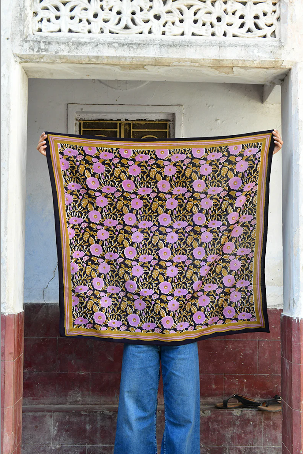 Grand foulard ANI Nuit - Byzantine