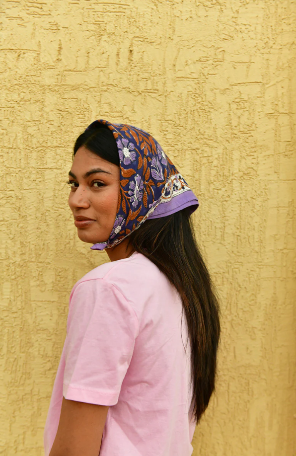 Petit foulard N°115 Nuit - Byzantine