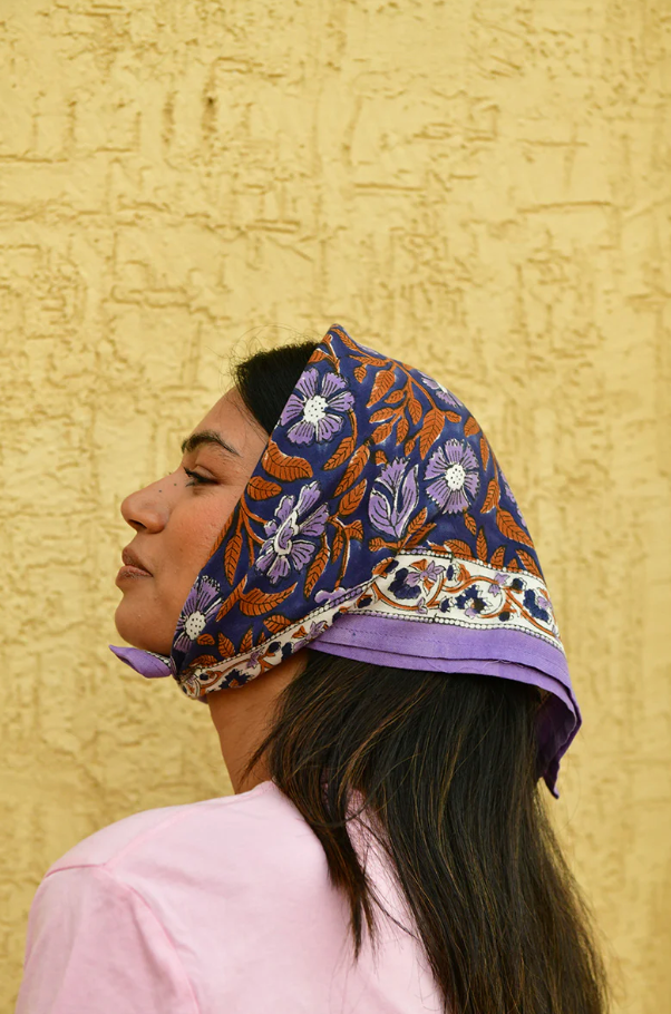 Petit foulard N°115 Nuit - Byzantine