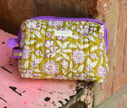 Trousse de toilette femme XL - Carthage Kaki - Byzantine