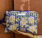 Trousse de toilette femme XL - N°113 Bleu - Byzantine