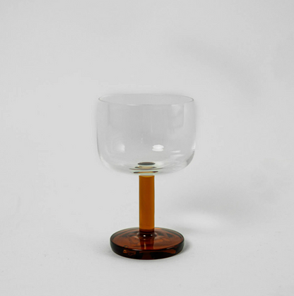 Verre à vin Rio ambre