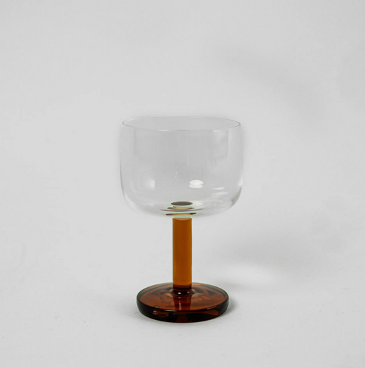 Verre à vin Rio ambre