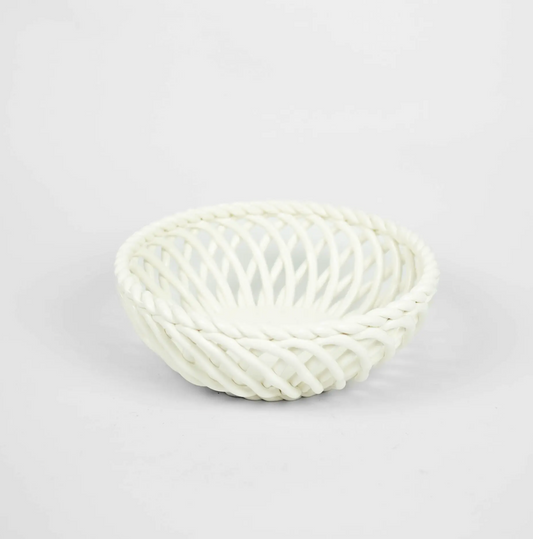 Panier en porcelaine Ruth