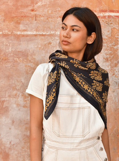 Grand foulard Galatie Nuit - Byzantine