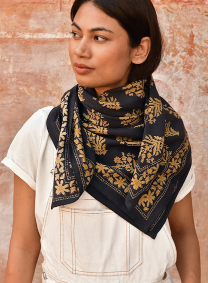 Grand foulard Galatie Nuit - Byzantine