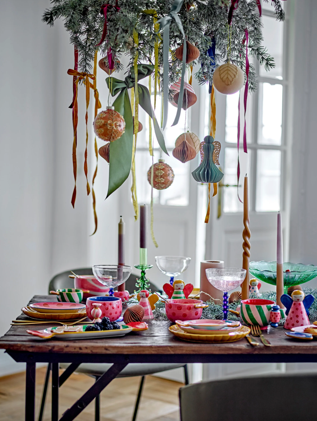 Assiette de service Caramella , Verte, Grès